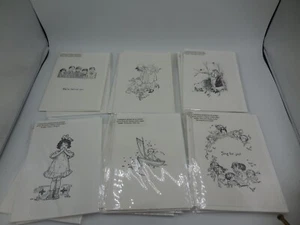 Lot of 22 Sharyn Sowell Greeting Cards The Vintage Collection Baby Bday Love - Picture 1 of 6