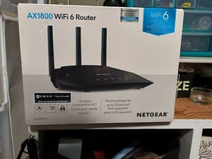 NETGEAR Nighthawk RAX10 Dual-Band Wi-Fi 6 Router - Picture 1 of 10