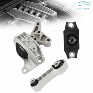 For Fiat 500 1.4L 2012-2018 3PCS Engine Motor &Trans Mount w/Torque Strut Mount - Picture 1 of 12