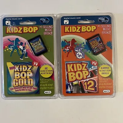 2x NEW Kidz Bop Mix Clip/SD Card for Mix Sticks Mix Max - Gold + 12 Digital Blue - Image 1 of 4
