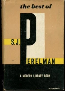 The Best of S.J. Perelman Modern Library Book 1947 HC - Imagen 1 de 1