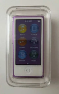 NEW Apple iPod nano 7th Generation Purple (16GB) Mp3 Player - 3MONTHS WARRANTY - Picture 1 of 9