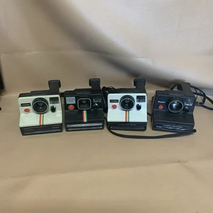 Lot of 4 POLAROID One Step Land Camera - Untested - Picture 1 of 7