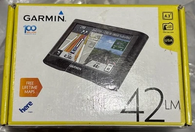 GARMIN nuvi 42LM - 4.3” Touchscreen - Life-Time Maps Works - Image 1 of 4