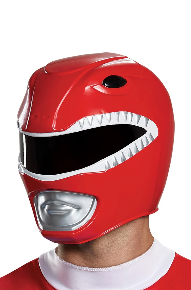 Casco adulto Mighty Morphin Power Rangers Red Ranger Foto 1 de 1