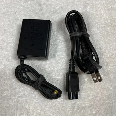 Cargador Sony PSP Original Cable Salida de Pared OEM Foto 1 de 4