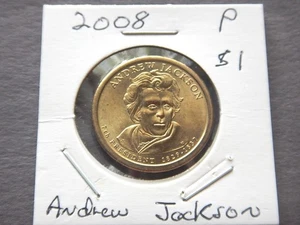 2008 (P) Andrew Jackson dollaro color oro - Foto 1 di 3