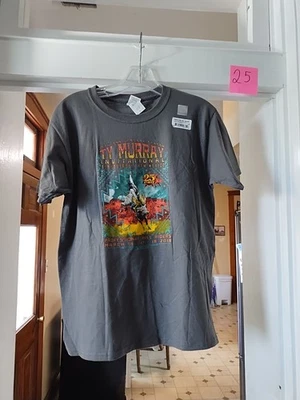 Youth Large Pro Bull Riding 25th Ty Murray 邀请赛 Albuquerque 2018 衬衫 — 第 1/3 张图片