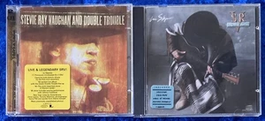 STEVIE RAY VAUGHAN 2 CD LOT LIVE IN MONTREUX 1982 & 1985 IN STEP - Foto 1 di 4