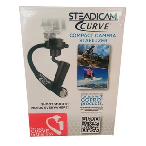 Steadicam Curve Camera Stabilizer for GoPro Hero 2 3 Red Compact Mount - Picture 1 of 11