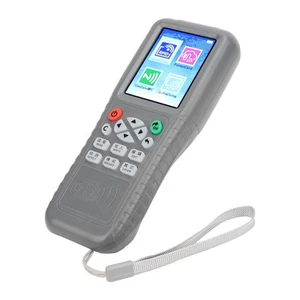 125KHZ Card Copier Voice Prompt Full Decoding Function Reader Writer For IC I FY - Afbeelding 1 van 28