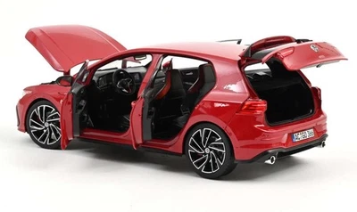 Volkswagen VW Golf 8 GTI Modellino Auto NOREV 1:18 Red Tornado Nuovo 188595 - Immagine 1 di 4