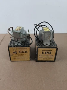 Pair Of Stancor A-4744 Intercom Input Transformers In Box - Picture 1 of 7