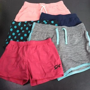 5pc Variety Bundle Lot Girl's M/L Activewear Sport Dance Athletic Stretch Shorts - Picture 1 of 12