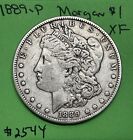 1889-P Morgan Silver Dollar $1 XF Extremely Fine 90% Silver