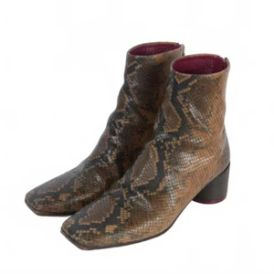 Maison Margiela Size 38 Women's Leather Boots in Brown - Picture 1 of 8