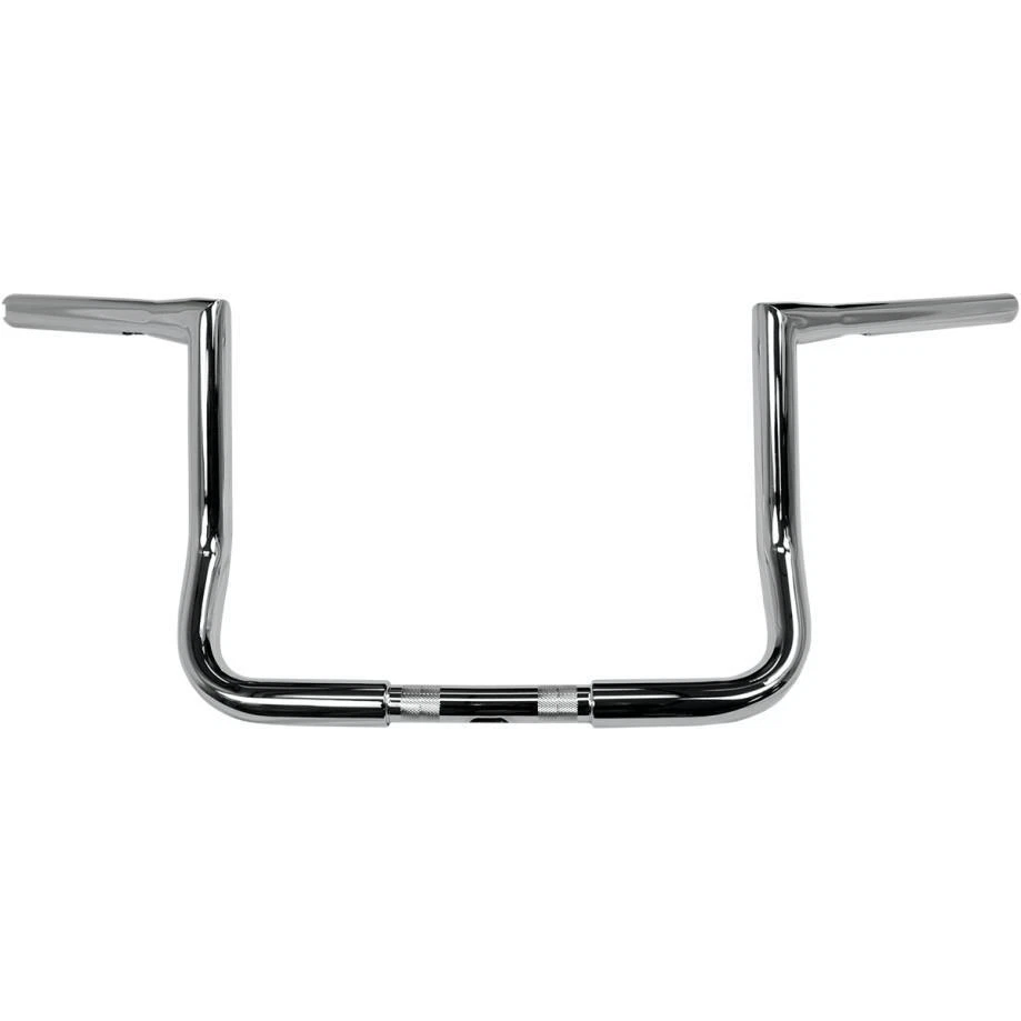 LA Choppers - LA-7361-10 - 1-1/4in. Twin Peaks Touring Bagger Handlebar, 10in. - Chrome