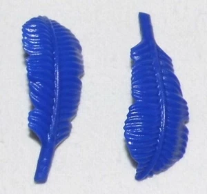16067, 2x pluma de sombrero, arbusto de plumas, azul - Imagen 1 de 1