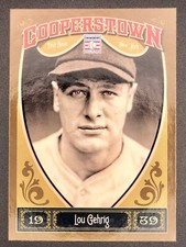 2013 Panini Cooperstown Collection - #1 Lou Gehrig