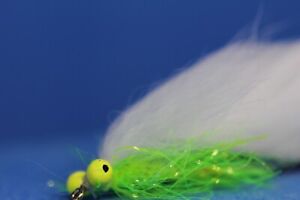 3 X White Snake barbless Fly Size 10 , made with quality materials