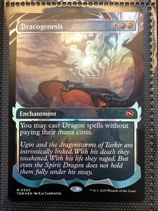 Dracogenesis (0402) (Showcase) Tarkir: Dragonstorm Foil - Picture 1 of 5