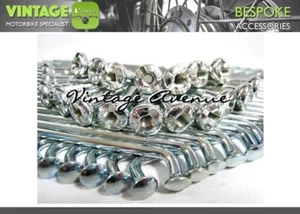 YAMAHA JT1 JTL JT2 JT2MX 1971-1972 FRONT + REAR WHEEL SPOKE SET 64PCS (C) - Picture 1 of 3