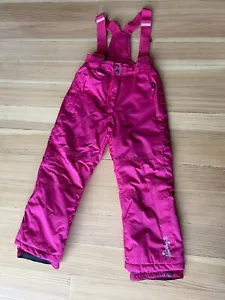32 Degrees Weatherproof Snow Ski Pants Pink Size XS 5-6 - Picture 1 of 7