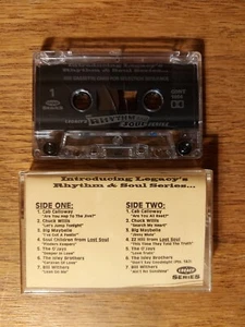 Legacy's Rhythm and Soul Series Promo Sampler Cassette - Picture 1 of 2