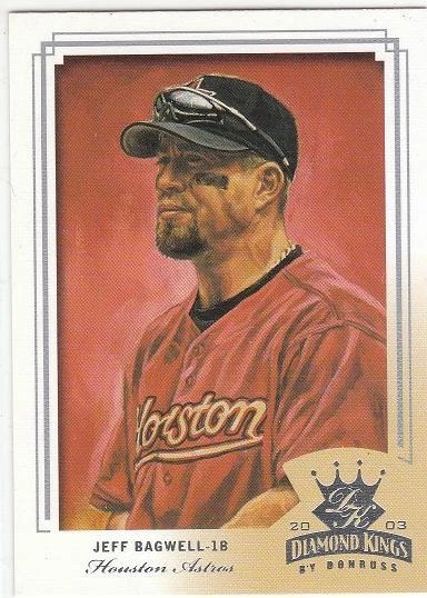 JEFF BAGWELL 2003 Donruss Diamond Kings card (#102) Houston Astros NM - Image 1 of 1