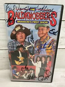The Baldknobbers Bransons First Show (VHS) SIGNED! RARE FIND! - Picture 1 of 4