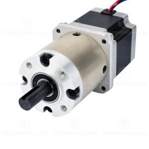 STEPPERONLINE Nema 23 Geared Stepper Motor w/15:1 Planetary Gearbox L=56mm CNC - Picture 1 of 5