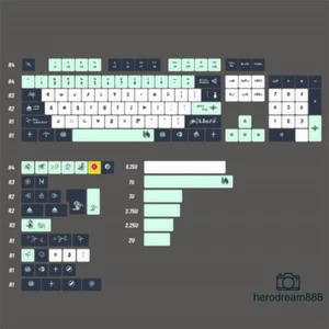 Arknights Seaborn Keycaps Dye-sub Cherry PBT 140 Keycap for Cherry MX Keyboard - Picture 1 of 15