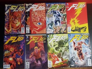 The Flash New 52 DC Comics Lot 8 2014 Barry Allen Kid Flash Single Issues - Picture 1 of 8