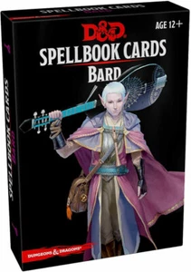 Dungeons & Dragons - Tarjetas de libro de hechizos: Bardo (128 cartas) 5E - Imagen 1 de 1