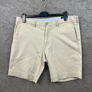 Ralph Lauren Shorts Mens 38 Beige Chino Stretch Slim Fit Bottoms Regular Polo - Imagen 1 de 10