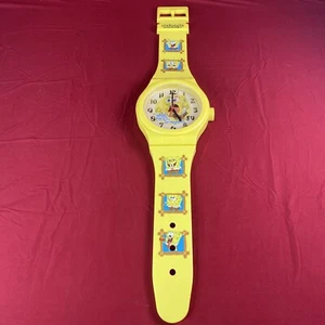 Vintage 2003 Viacom Nickelodeon Sponge Bob Square Pants Wall Clock 36" - Rare! - Picture 1 of 11