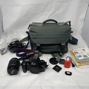 Canon EOS Rebel G w/ 35-80 Zoom Lens Starter Kit Plus Accessories Tested - Picture 1 of 9