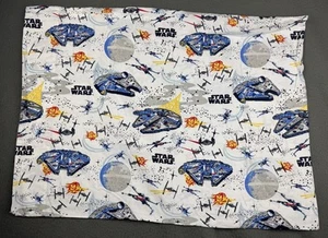 Pottery Barn Kids Star Wars Pillow Case Sham Millennium Falcon Standard Cotton - Picture 1 of 5