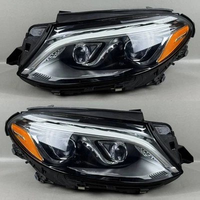 LED Headlight Left/Right For Mercedes Benz GLE W166 2016 2017 2018 2019 GLE350 - Image 1 of 4