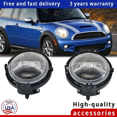 For Mini Cooper R55 R56 R57 R58 R59 R60 R61 White Led DRL Driving Fog Light Lamp - Изображение 1 из 4
