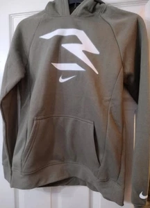 Nike Russell Wilson 3Brand Youth Pullover Hoodie Army Green Size-L - Picture 1 of 6
