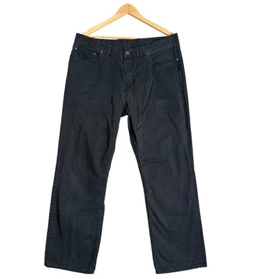 POLO Ralph Lauren Men Black Jeans Size 38x30 Distressed Fade Grunge Pants - Image 1 of 4