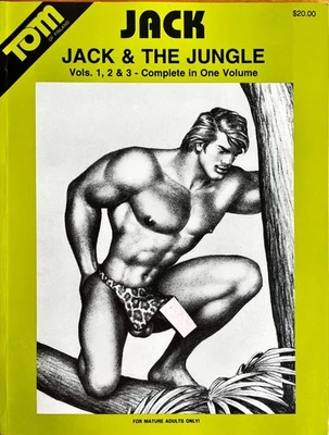 Tom of Finland - Jack & The Jungle, Volumes 1, 2, & 3  illustrated gay storybook - Image 1 of 4