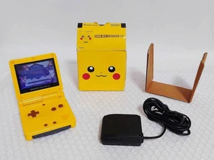 Nintendo GBA SP Pikachu Edition AGS-S-PKYA Limited Untested Console - Picture 1 of 10