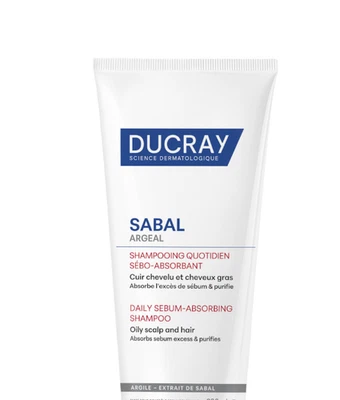 Ducray sabal argeal daily sebum absorbing shampoo oily scalp hair reduces sebum - Image 1 of 2