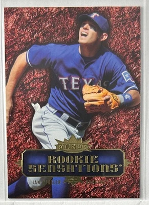 2007 Fleer #RS-IK Ian Kinsler Rookie Sensations Texas Rangers - Image 1 of 2