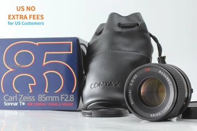 MMG [ Top MINT ] Contax Carl Zeiss Sonnar 85mm f/2.8 CY Mount Lens From JAPAN - Image 1 of 4