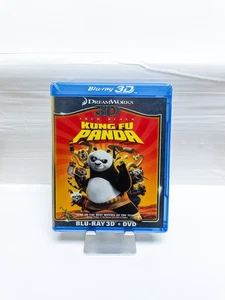 Kung Fu Panda 3D (Blu-ray 3D + DVD) Dreamworks RARE OOP BRAND NEW SEALED - Picture 1 of 2