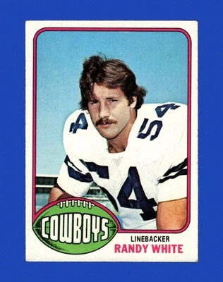 1976 Topps Set-Break #158 Randy White RC EX-EXMINT *GMCARDS* - Image 1 of 2
