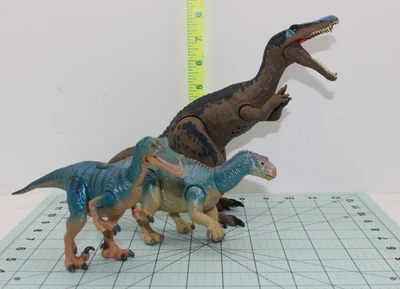 3 Disney Dinosaur Talking Aladar, Carnivores in excellent played with condition - Image 1 of 4